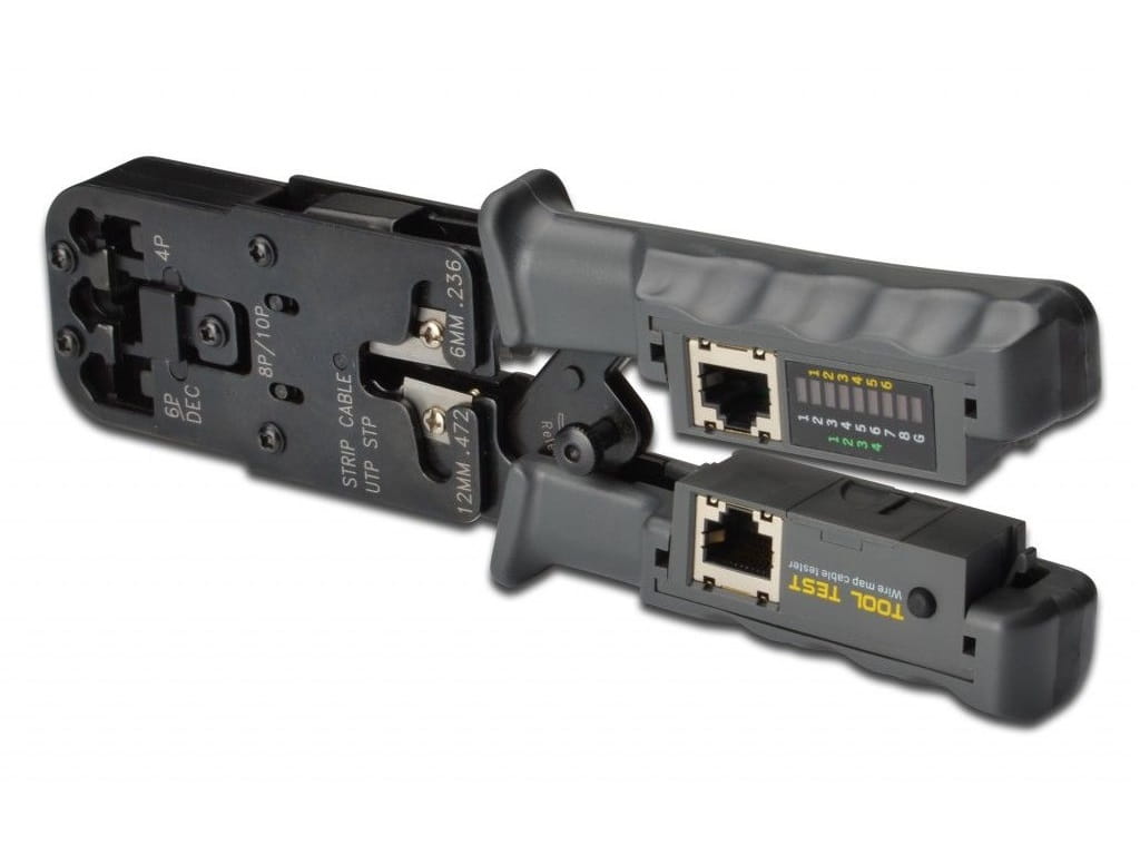 Crimping tool APC APC660001 / with tester / RJ45 / RJ11 / RJ12