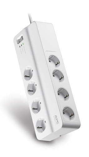 Surge Protector APC Essential PM8-RS / 8 Sockets / 10A / White