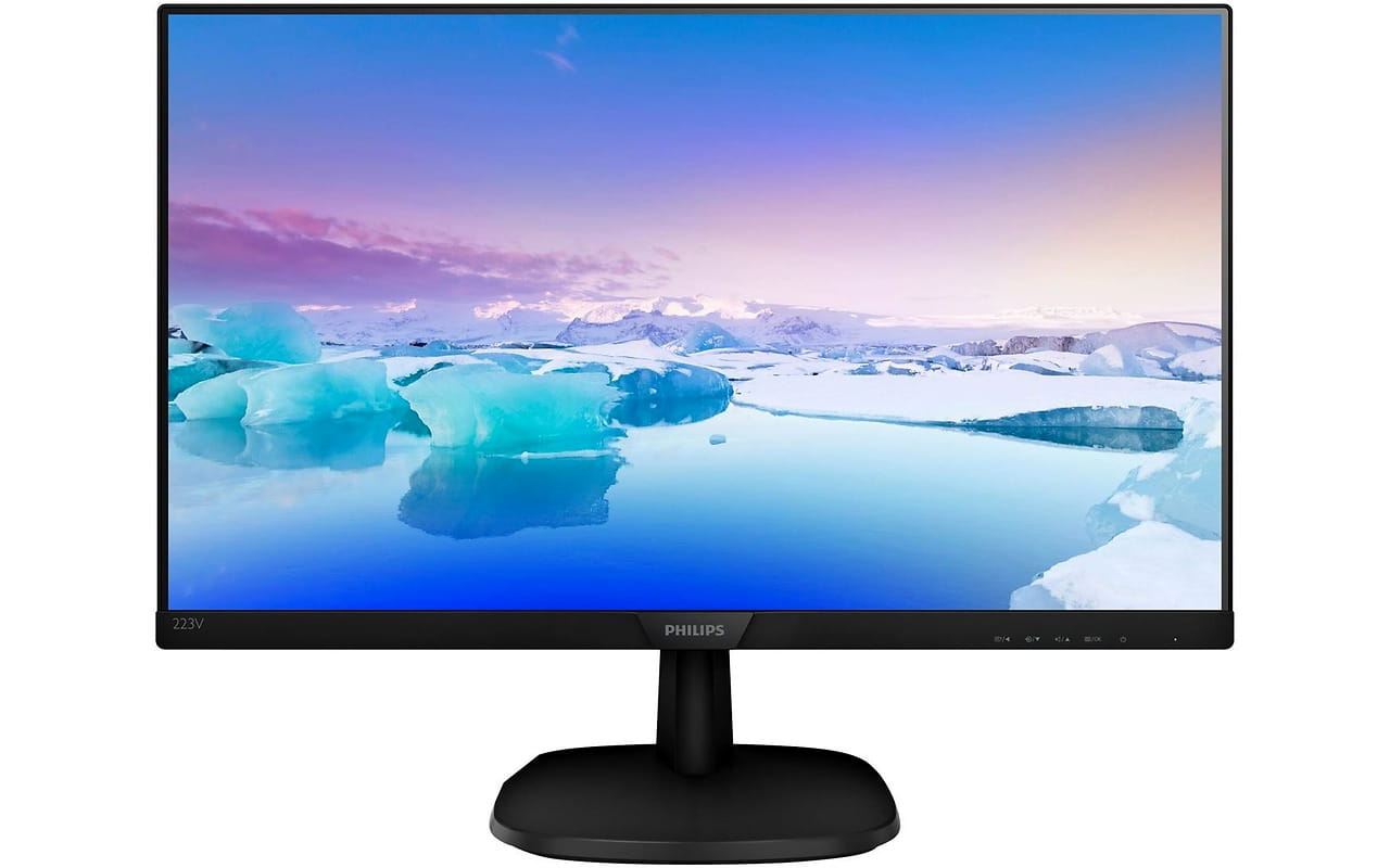 Monitor Philips 243V7QJABF / 23.8" IPS W-LED FullHD / 93 ppi / 5ms GTG / 250 cd/m / DCR 200 Mln:1 / 16.7M Colors / Black