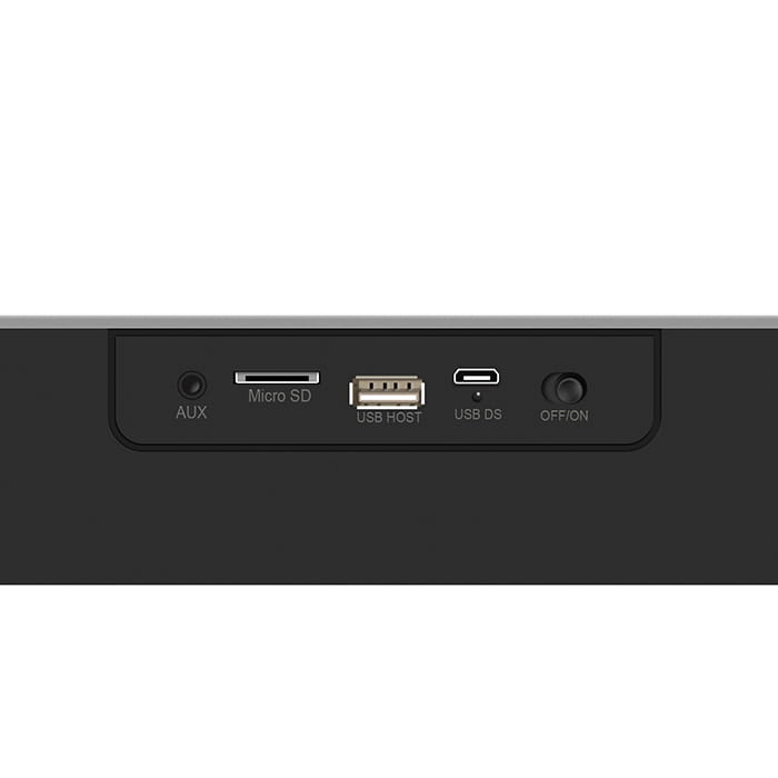 Speakers Sven PS-190 / 10w / Bluetooth / microSD / FM / AUX / Mic / 2000mA / Black