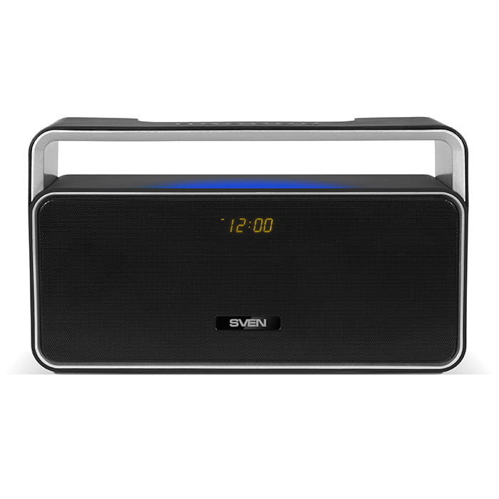 Speakers Sven PS-185 / 10W / Bluetooth / microSD / FM / AUX / Mic / 2000mA / Black