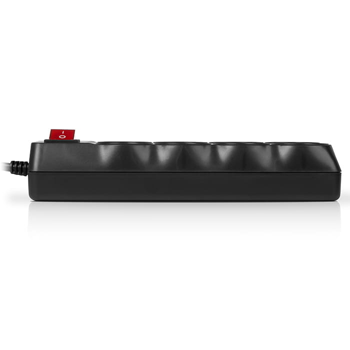 Sven SF-08-16 / 8 Sockets / 1.8m / Black