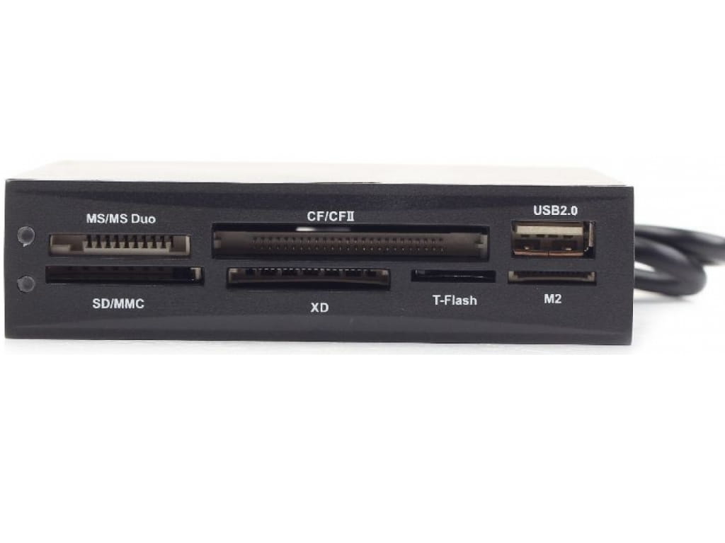 Card Reader Gembird FDI2-ALLIN1-02 / Black