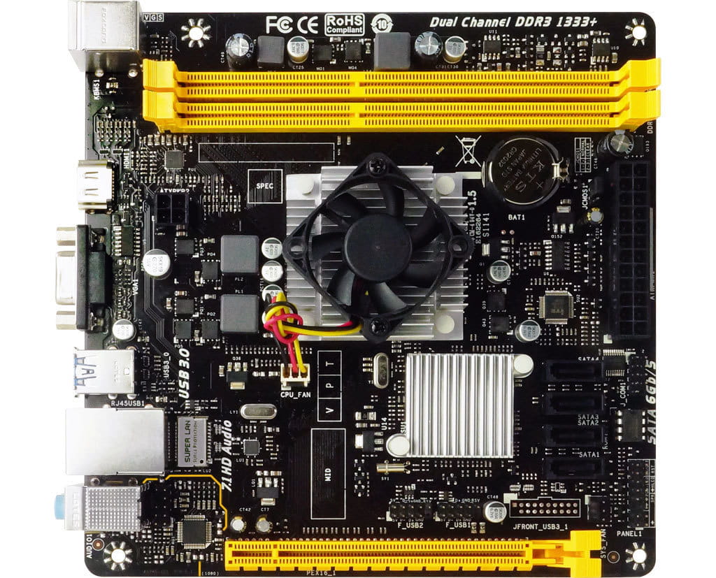MB + CPU Biostar A68N-5600 / AMD A10-4655 / 2xDDR3-1600 / AMD Radeon HD7620G Graphics / mini-ITX /