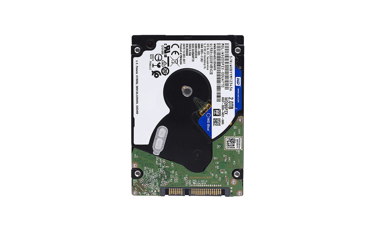 HDD Western Digital WD20SPZX / 2.0TB / 2.5" / 128MB / 5400rpm / 7.0mm / SATA3