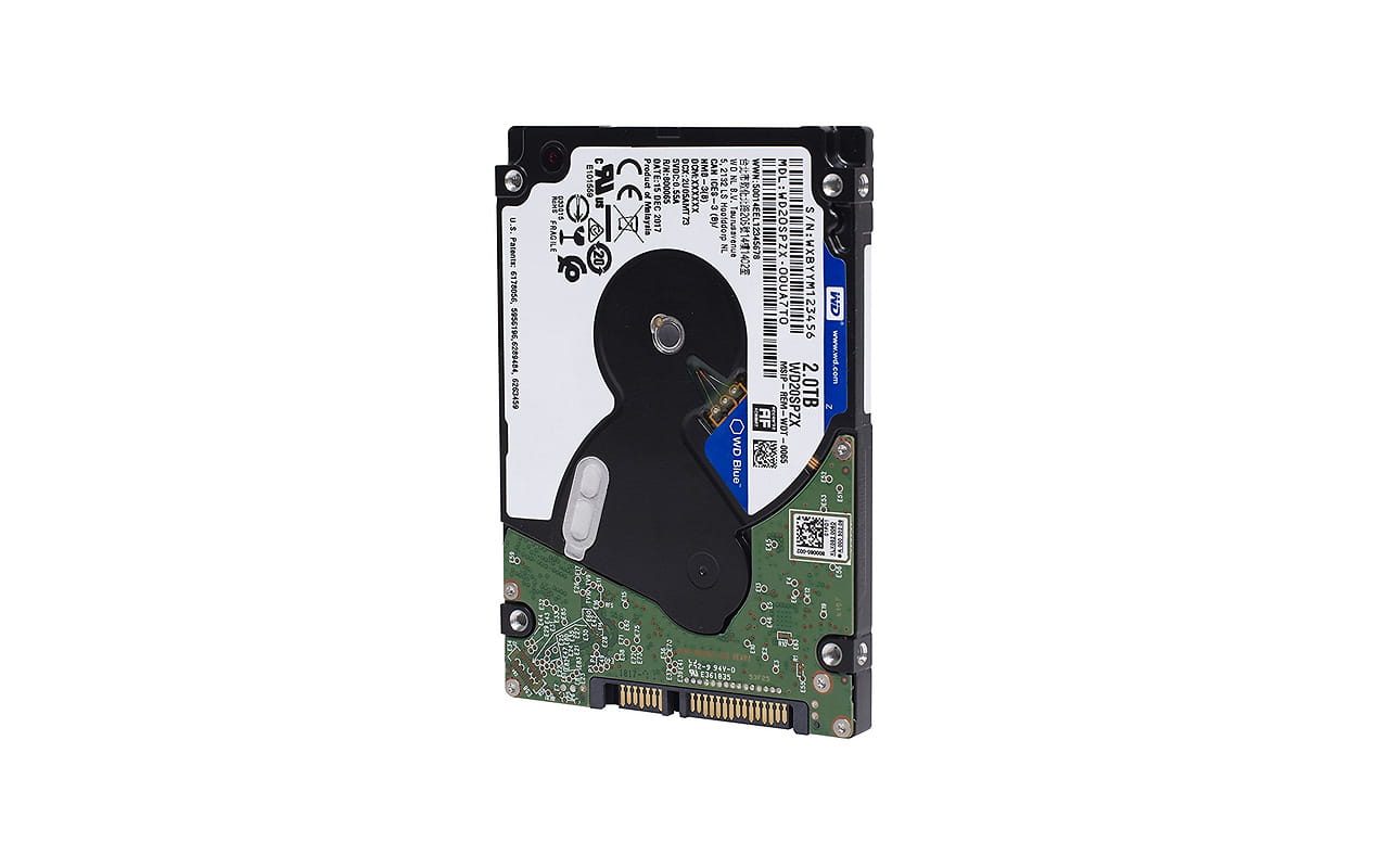 HDD Western Digital WD20SPZX / 2.0TB / 2.5" / 128MB / 5400rpm / 7.0mm / SATA3