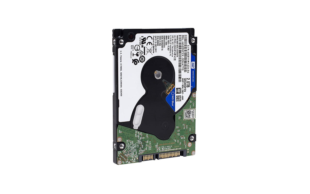 HDD Western Digital WD20SPZX / 2.0TB / 2.5" / 128MB / 5400rpm / 7.0mm / SATA3