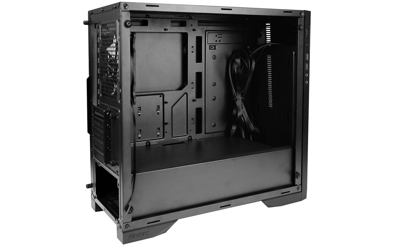 Case Antec P6 Window Tempered Glass with logo projector