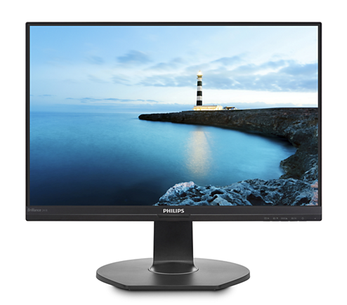 Monitor Philips 241B7QUPBEB / 23.8" FullHD IPS LED / USB Docking / Pivot / VESA / Black