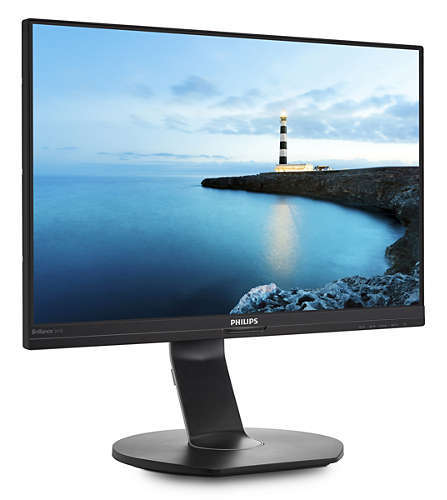 Monitor Philips 241B7QUPBEB / 23.8" FullHD IPS LED / USB Docking / Pivot / VESA / Black