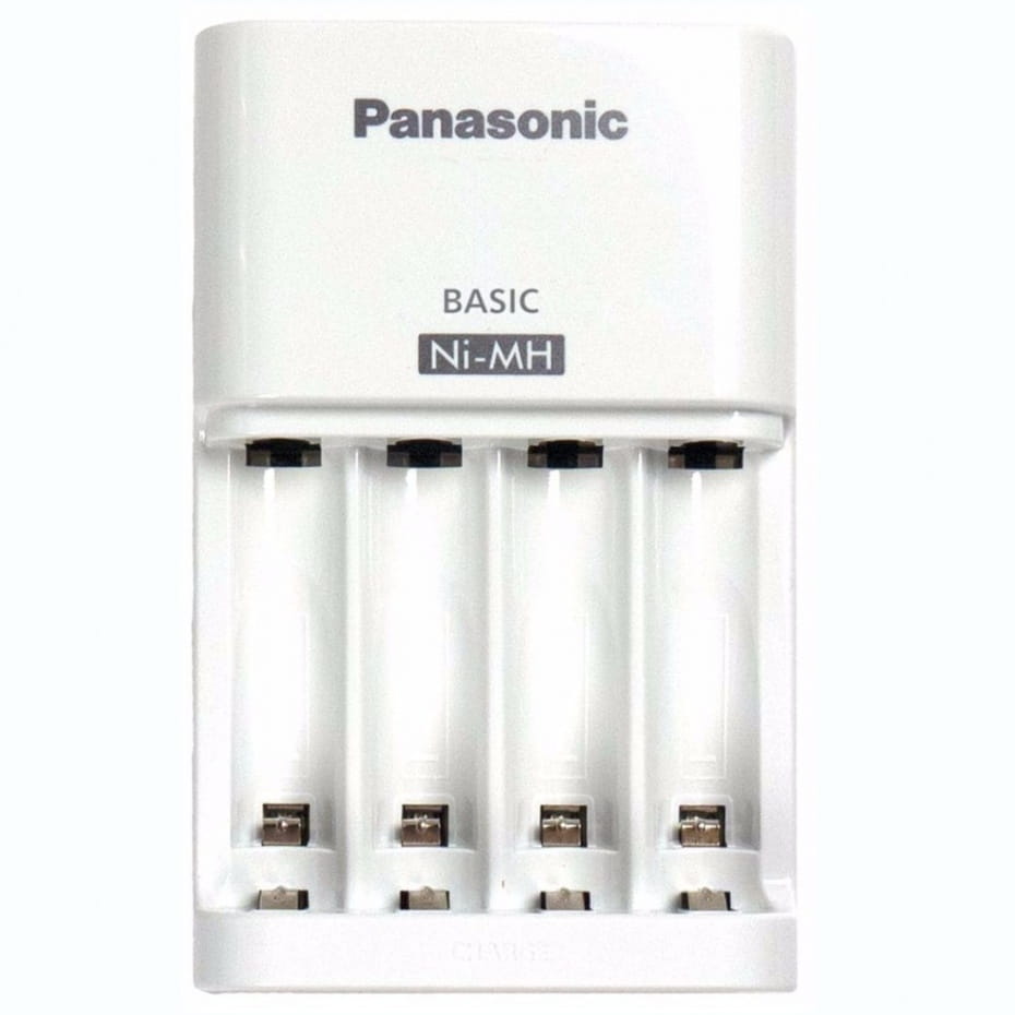 Panasonic Basic Charger 4-pos AA/AAA / 4 x AAA 750mAh /