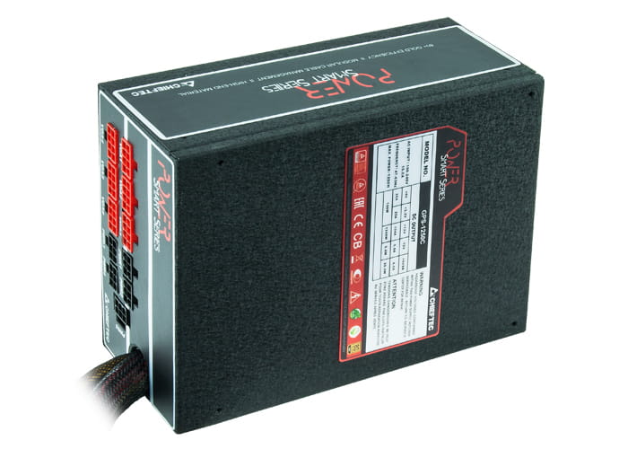 PSU Chieftec Power Force GPS-1250C / ATX / 1250W / 140mm fan / 80 Plus Gold /