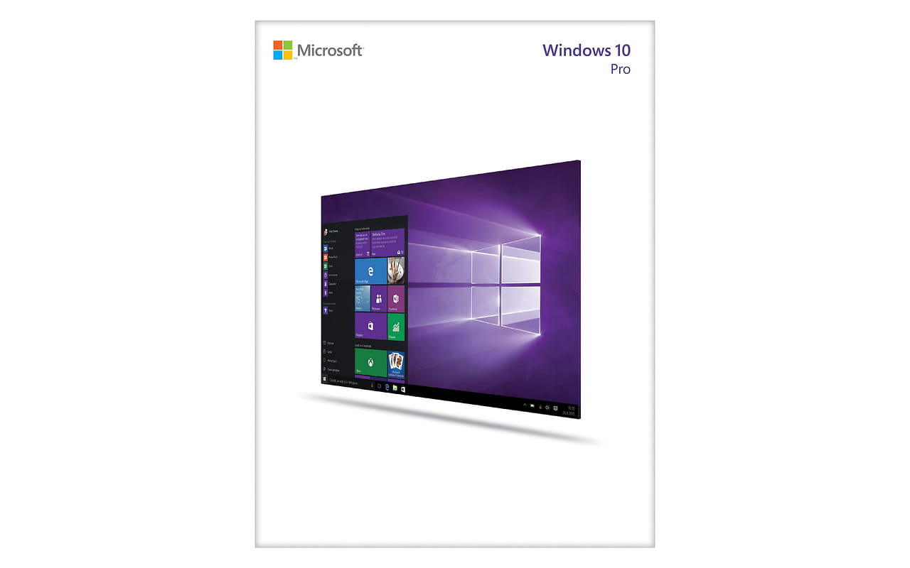 Microsoft Windows 10 Professional / 64Bit / DVD / English