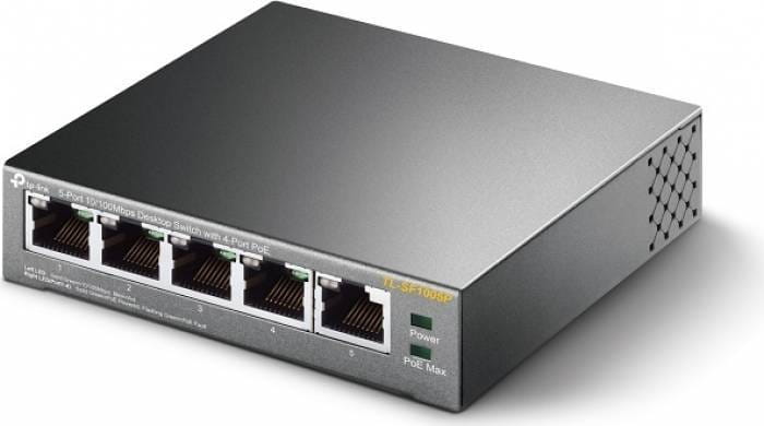 Switch TP-LINK TL-SF1005P / 5-port Ethernet / 4 Port PoE