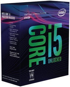 CPU Intel i5-8600 / S1151 / 14nm / 9MB Cache / Six Cores / Coffee Lake / 95W / Intel UHD Graphics / With Cooler