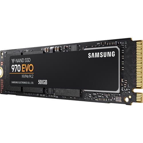 M.2 NVMe SSD Samsung 970 EVO / 500GB / MZ-V7E500BW /
