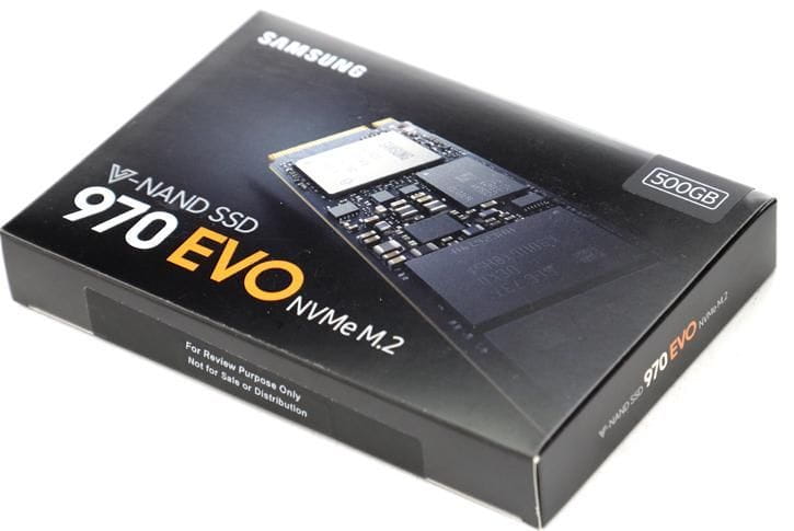 M.2 NVMe SSD Samsung 970 EVO / 500GB / MZ-V7E500BW /