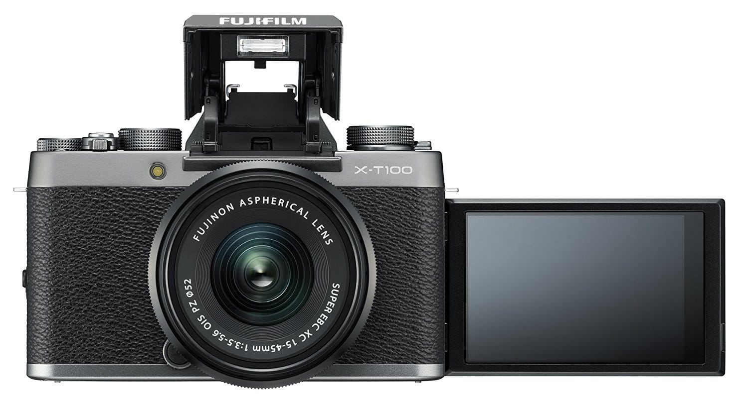 KIT Fujifilm X-T100 + XC15-45mm / F3.5-5.6 OIS PZ / Silver
