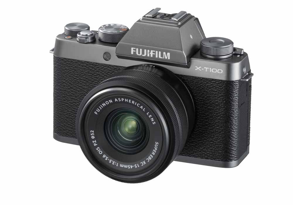 KIT Fujifilm X-T100 + XC15-45mm / F3.5-5.6 OIS PZ / Silver