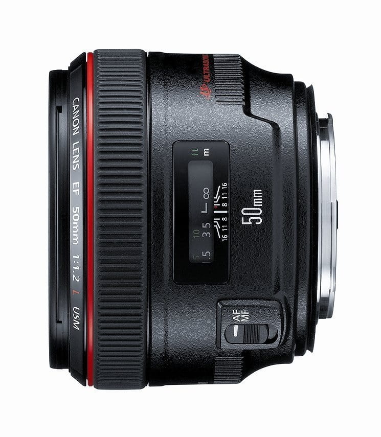 Zoom Canon EF 50 mm f/1.2 L USM
