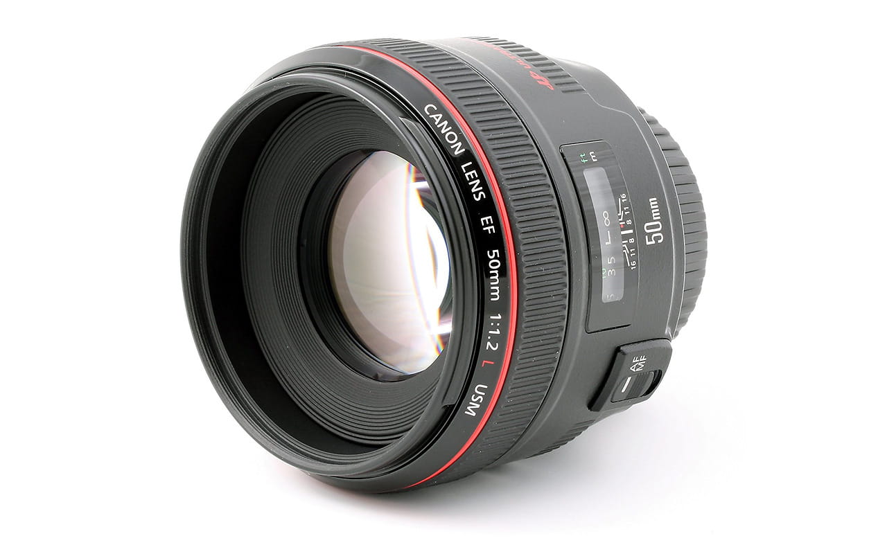 Zoom Canon EF 50 mm f/1.2 L USM