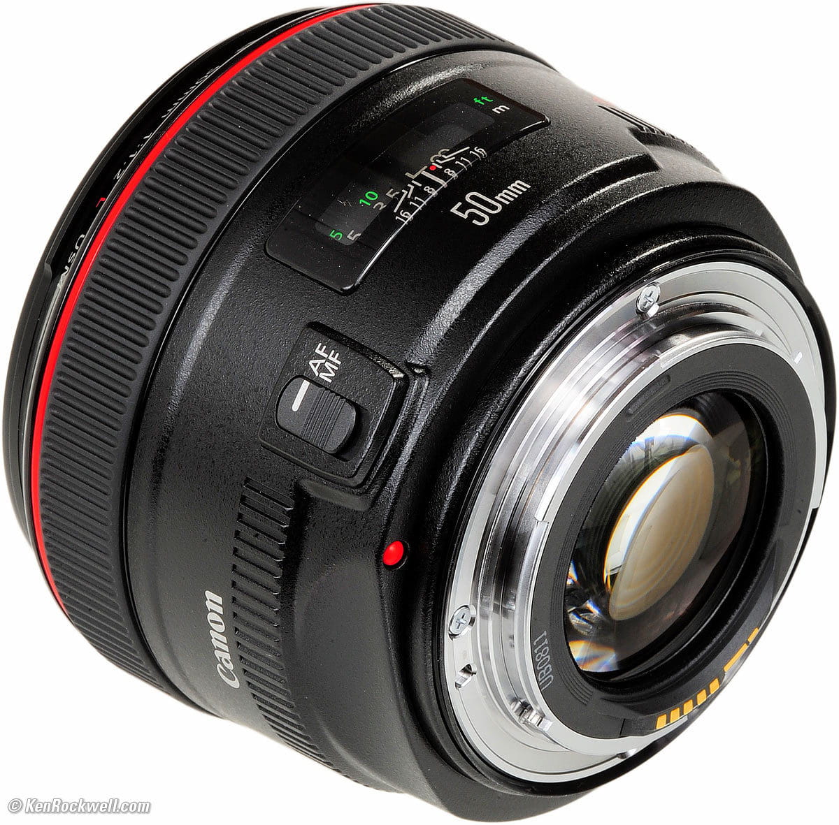 Zoom Canon EF 50 mm f/1.2 L USM
