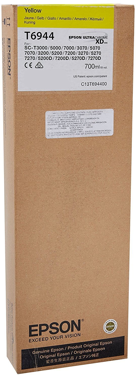 Epson T694400, UltraChrome XD 700ml Yellow