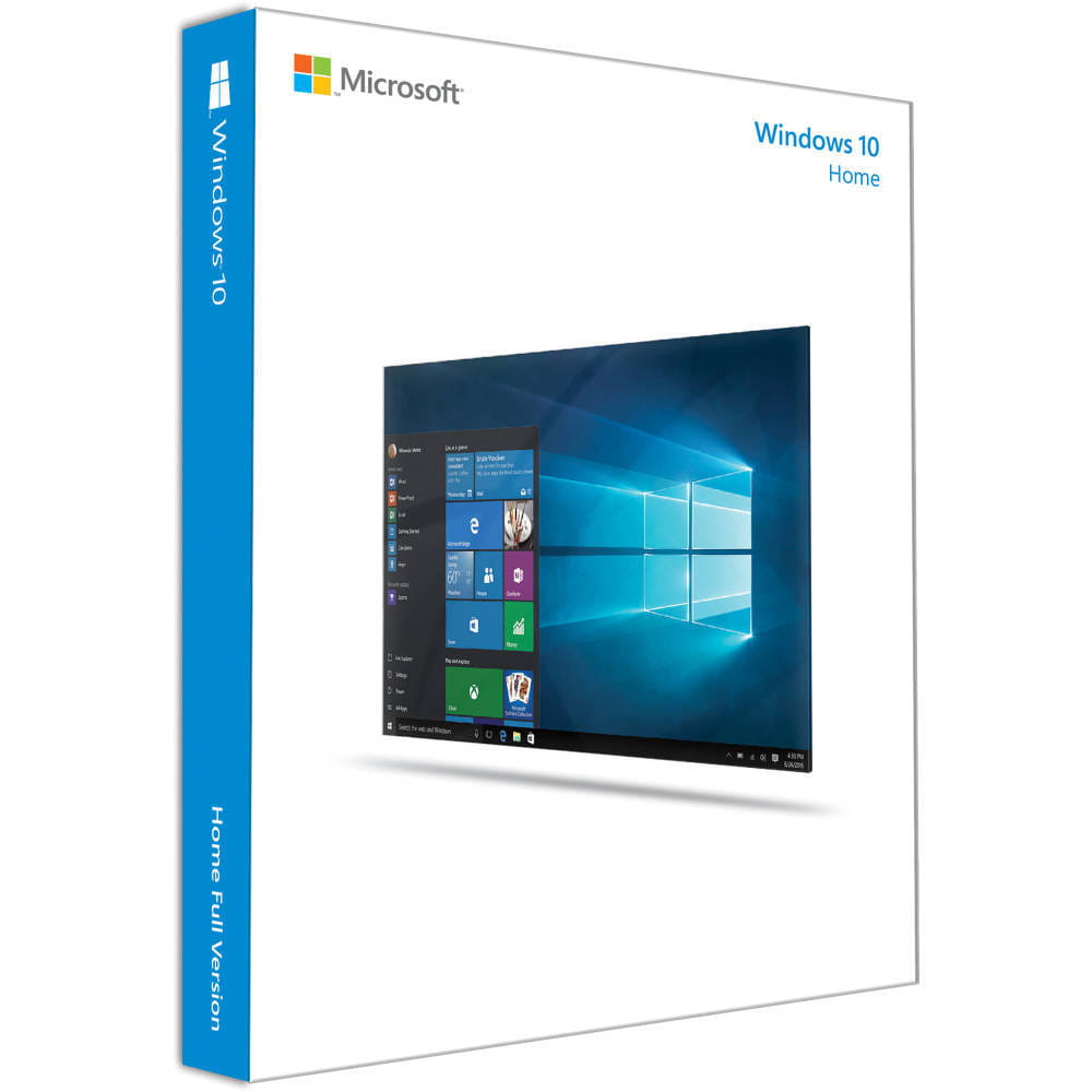 Microsoft Windows 10 Home / 64Bit / DVD /  Russian