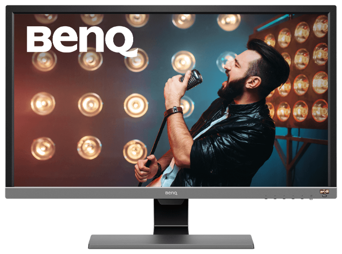 Monitоr BenQ EL2870U / 28.0" TN W-LED 4K-UHD 3840x2160 / 1ms / 300cd / LED12M:1 / Speakers / AMD FreeSync / Grey