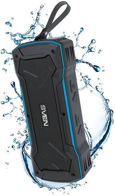 Speakers Sven PS-220 / 10W / Bluetooth / FM / USB / microSD / 1200mAh / Blue
