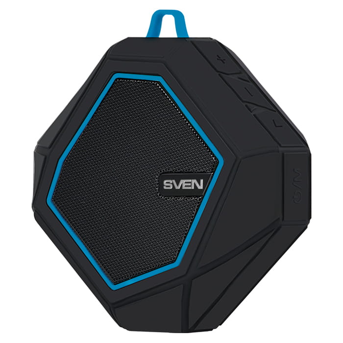 Speakers Sven PS-77 / 5w / Bluetooth / FM / USB / microSD / 600mAh / Black Blue
