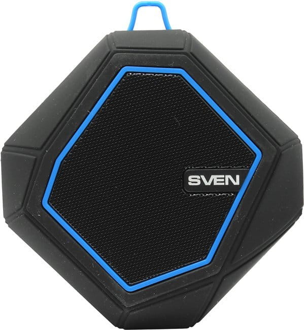 Speakers Sven PS-77 / 5w / Bluetooth / FM / USB / microSD / 600mAh / Black Blue