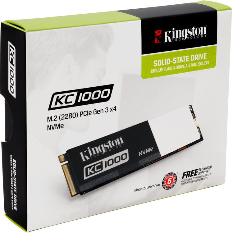 SSD Kingston SKC1000/240G / 240GB / M.2 / NVMe / Phison PS5007-E7 / NAND MLC