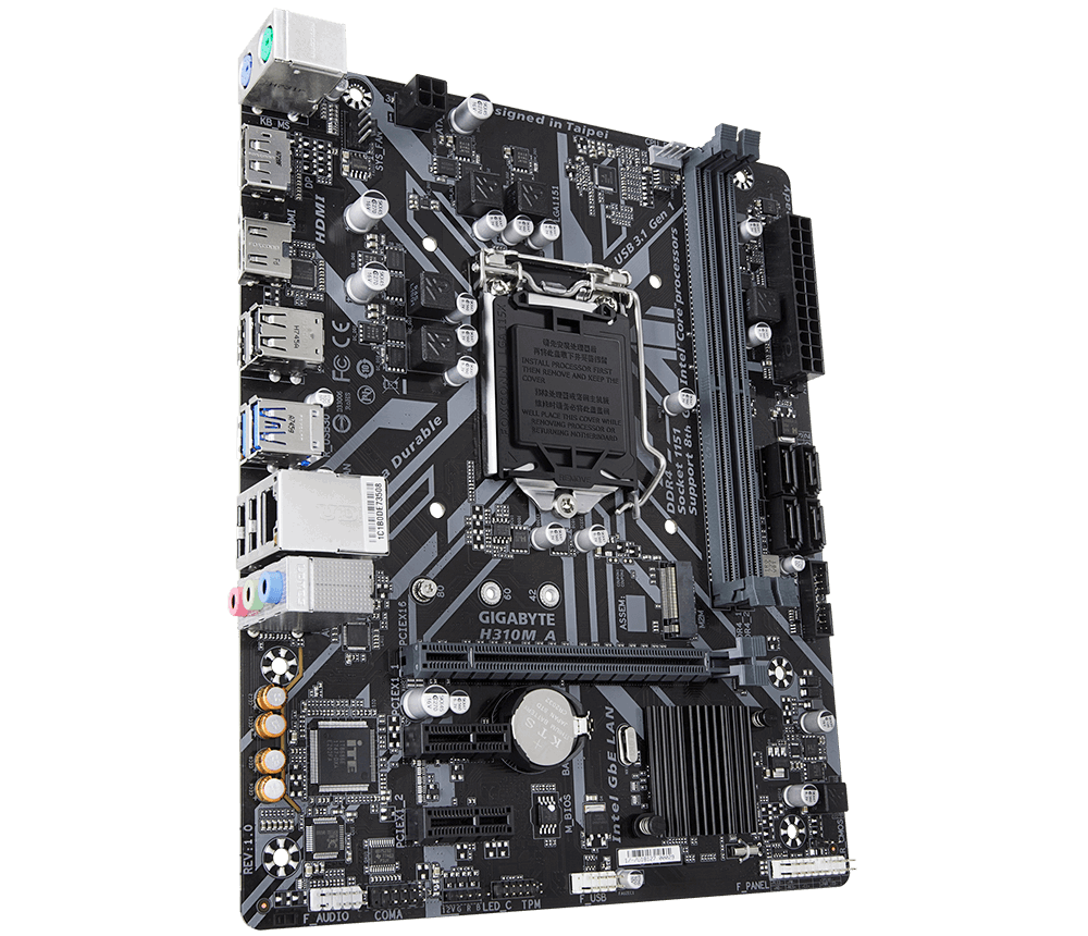MB GIGABYTE H310M A / Intel H310 / S1151 / mATX