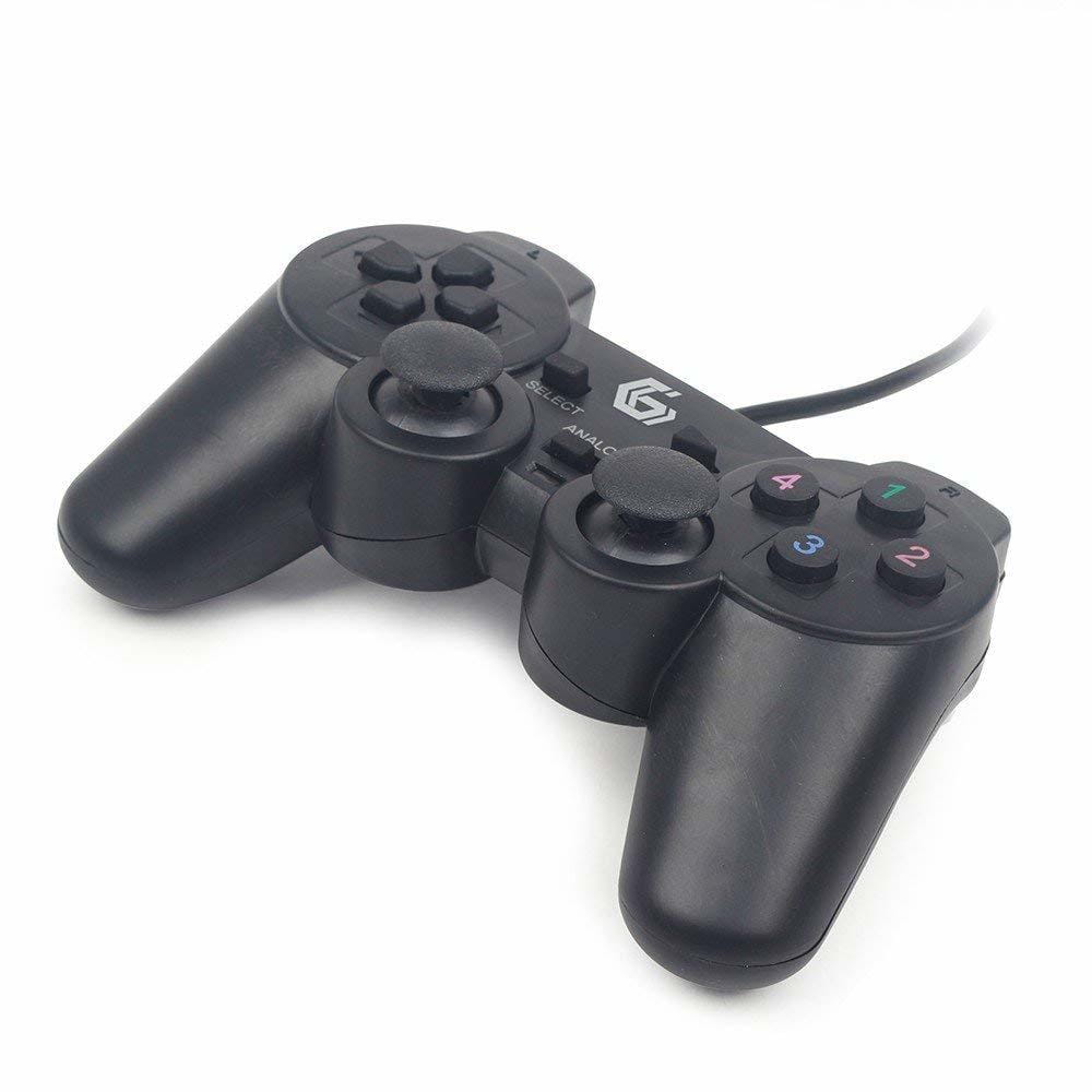 Gamepad Gembird JPD-UDV-01 / Dual vibration / Black