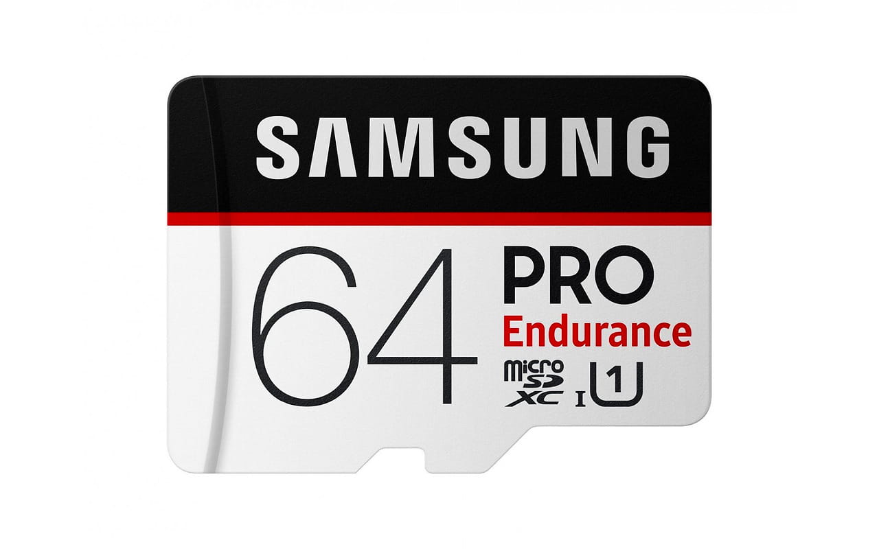 microSDHC Samsung PRO Endurance 64GB / SD adapter / MB-MJ64GA