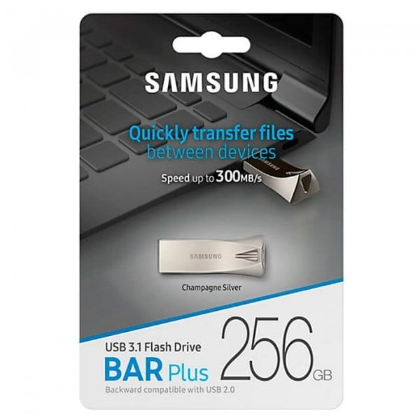 USB3.1 Samsung Bar Plus / 256GB / MUF-256BE / Silver
