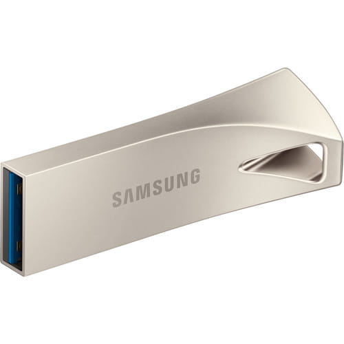 USB Samsung Bar Plus / 64GB / USB3.1 / Metal Case / MUF-64BE / Silver