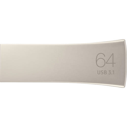 USB Samsung Bar Plus / 64GB / USB3.1 / Metal Case / MUF-64BE / Silver