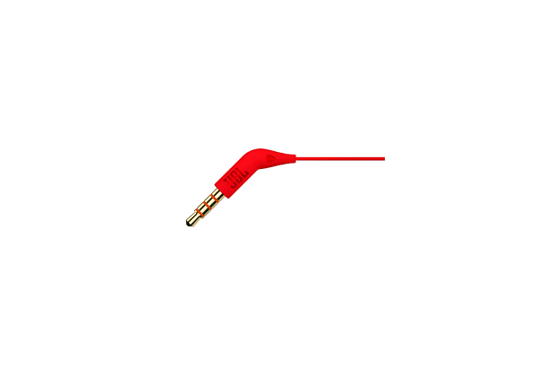 JBL T110 / In-ear / Pure Bass sound / Mic / Red
