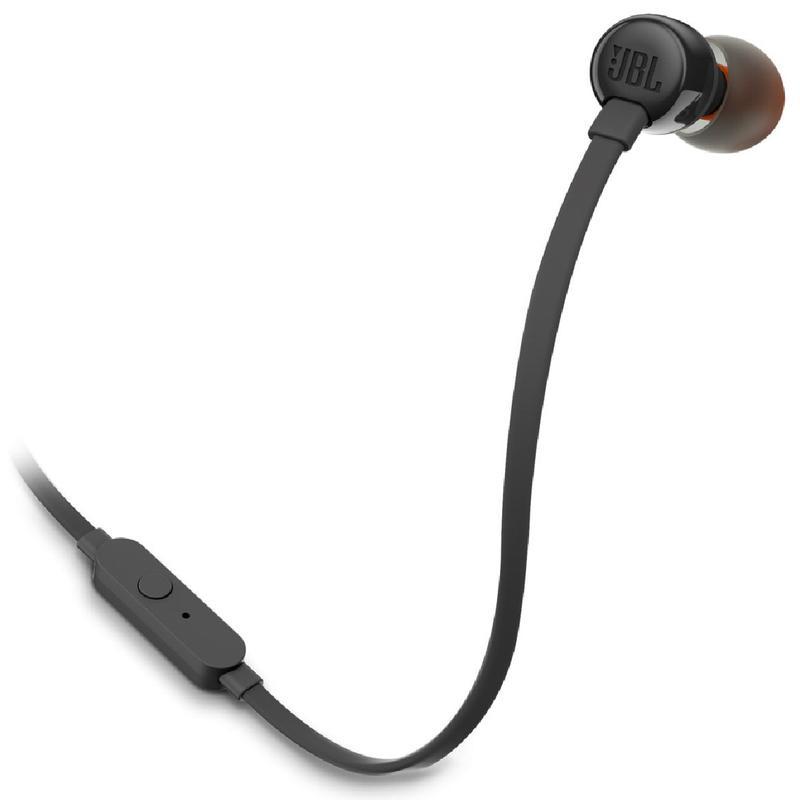 JBL T110 / In-ear / Pure Bass sound / Mic / Black