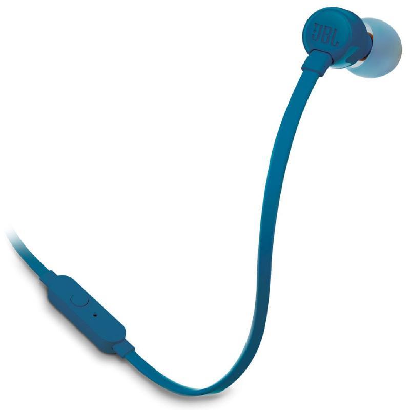 JBL T110 / In-ear / Pure Bass sound / Mic / Blue