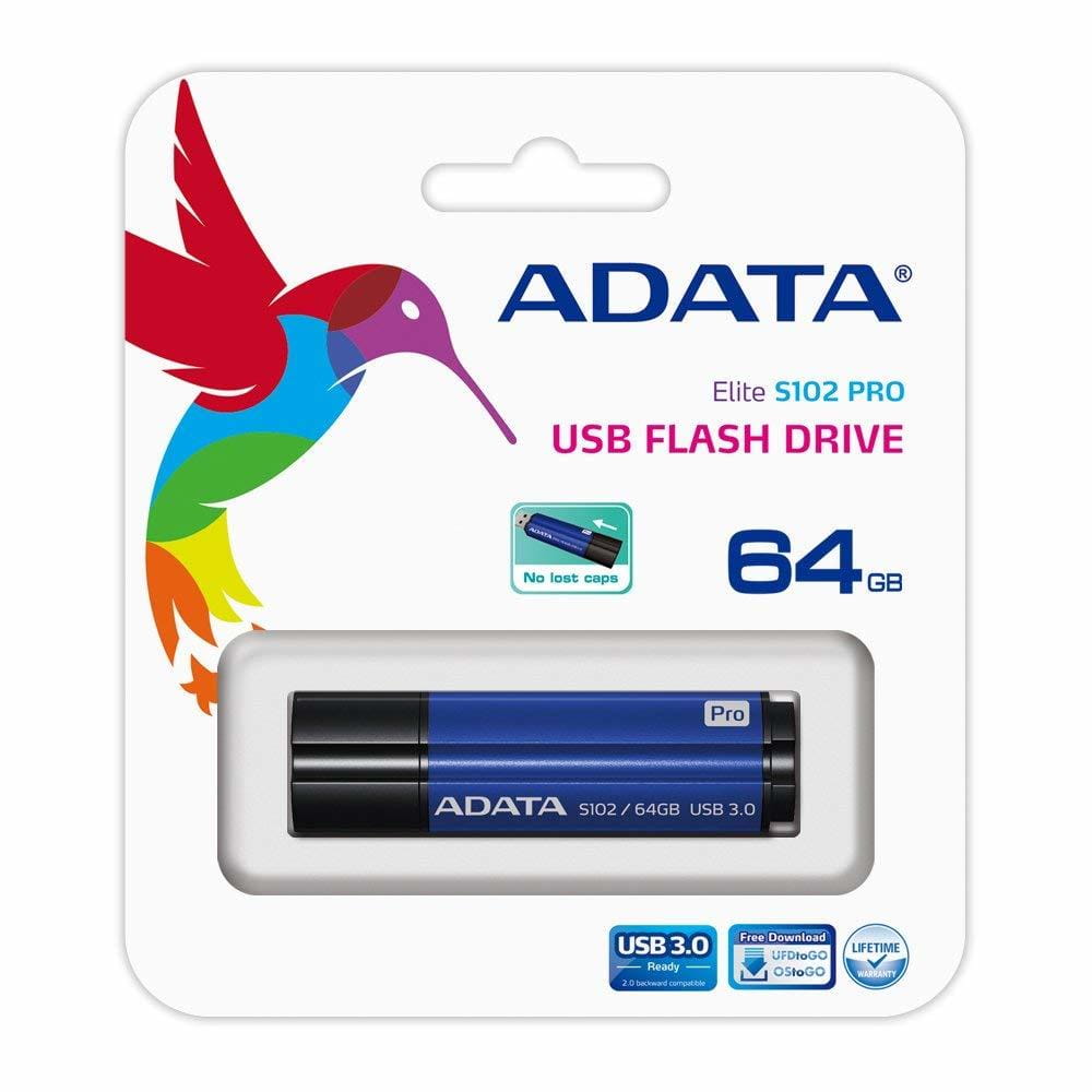 USB3.0 ADATA Superior S102 PRO / 64GB / Blue