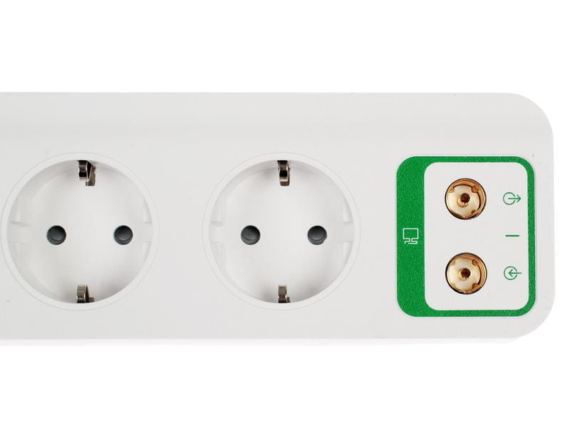 Surge Protector APC Essential PM5V-RS / 5 Sockets / 1.83m / Input power 2300W / White