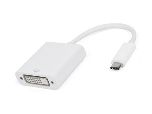 Adapter APC USB TYPE C to DVI FEMALE / APC-631001 White