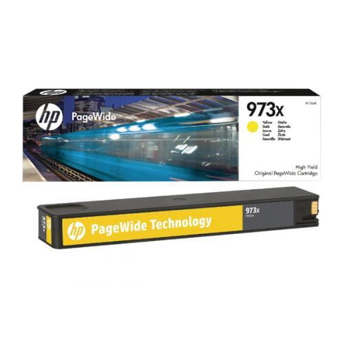 Cartridge HP 973X / Original PageWide / High Yield Yellow