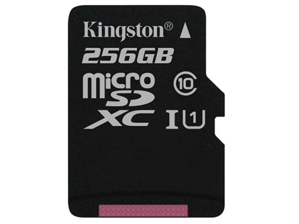 microSDHC Kingston Canvas Select 256GB / SD adapter / 400x / SDCS/256GB