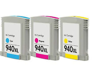 HP CG898AE / 940XL Pack of 3 cartridges  / YE + CY + MG / Color