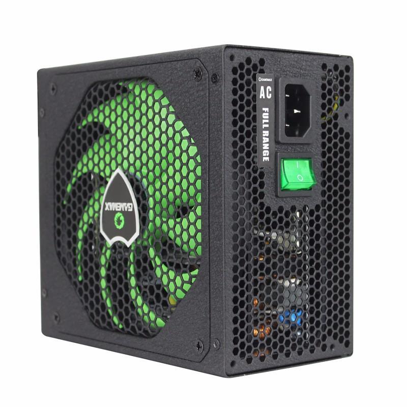 PSU GameMax GM-600 / 14cm Fan / Modular Cable / Black