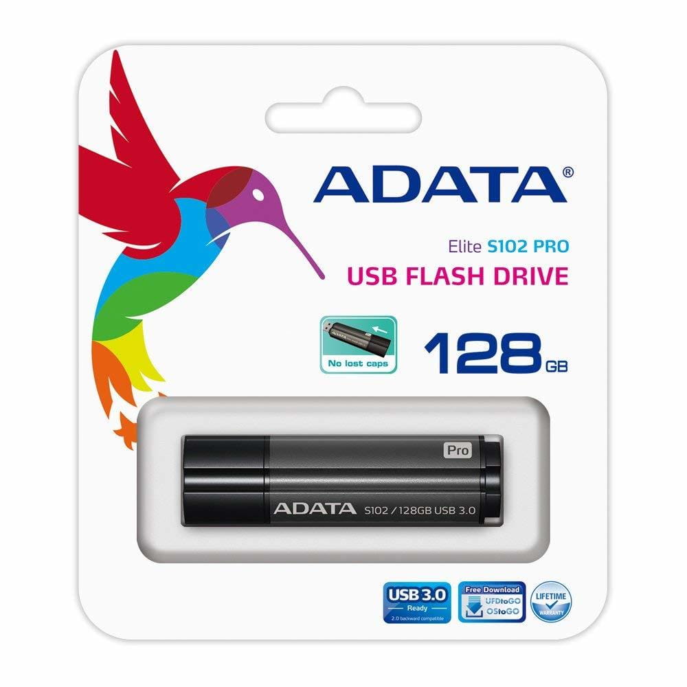 USB3.1 ADATA Superior S102 Pro / 128Gb / Grey